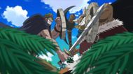 Dorry and Brogy's introduction in One Piece's Little Garden Arc paves the way for greater things to come (Image credit: Toei Animation)
